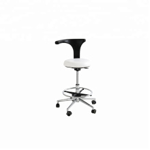 PU leather hospital  doctor chair detal stool